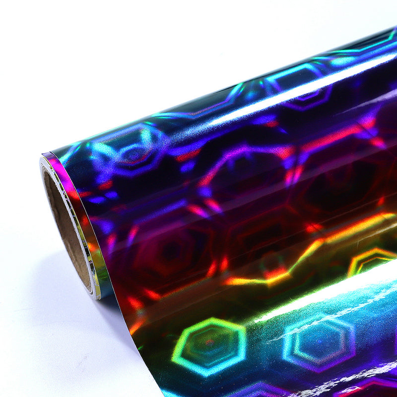 Rainbow Holographic Adhesive Vinyl