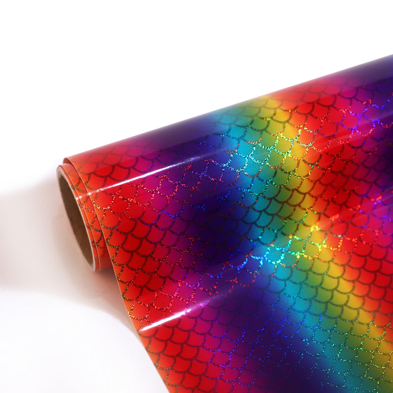Rainbow Holographic Adhesive Vinyl