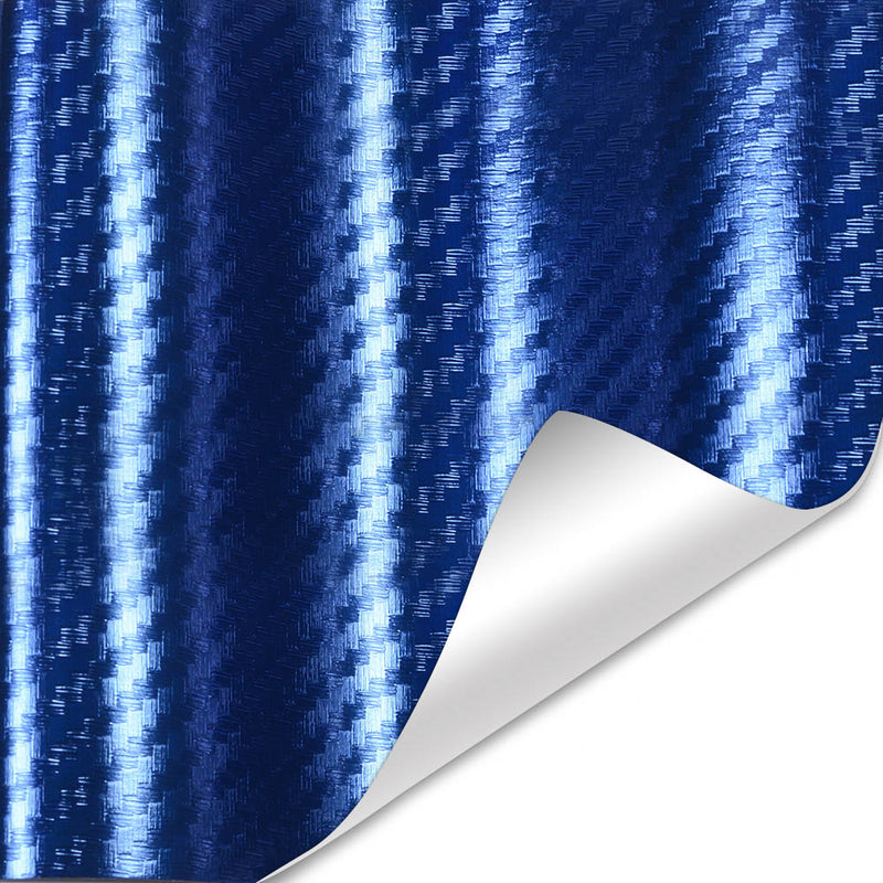 3D Carbon Fiber Chrome Wrap Vinyl