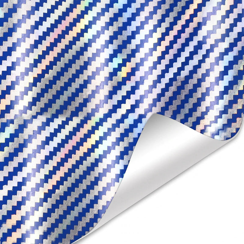 2D Carbon Holographic Car Wrap Vinyl