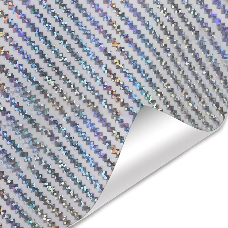 2D Carbon Holographic Car Wrap Vinyl