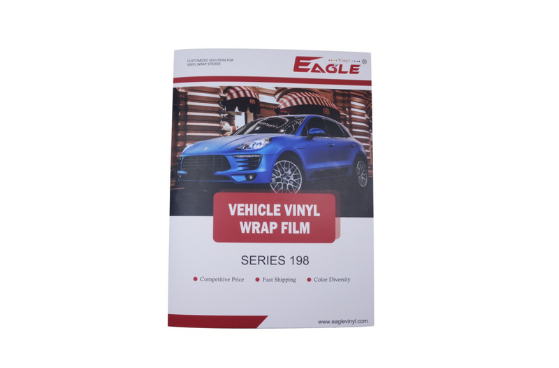 Free Shipping Eaglevinyl Economy Vehicle Vinyl Wrap Color Sample Swatch Booklet