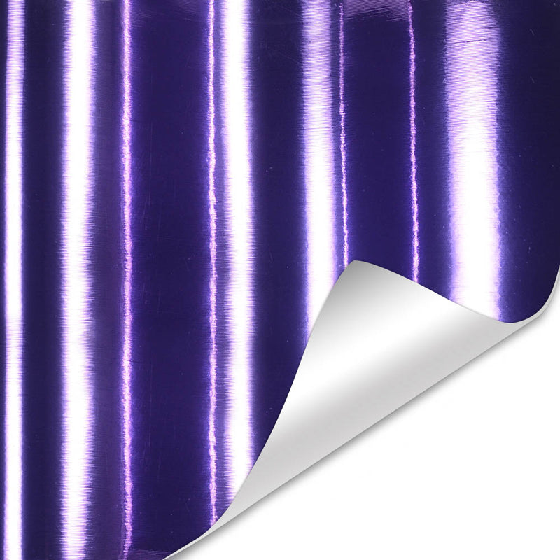 Brushed Chrome Car Vinyl Wraps