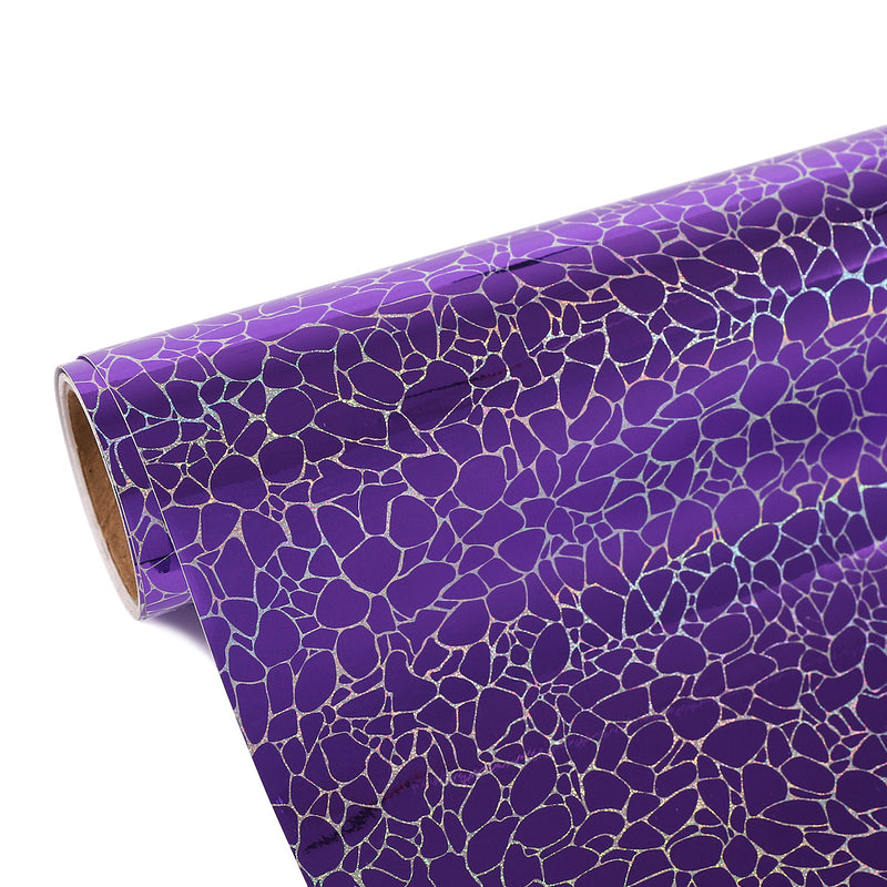 Holographic Broken Stone Adhesive Vinyl