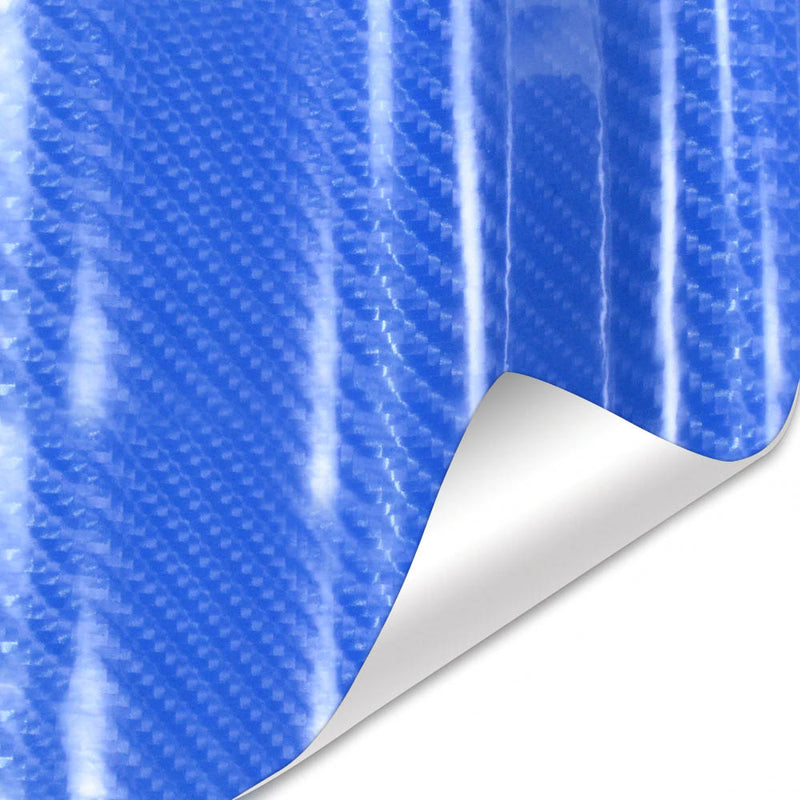 High Glossy 4D Carbon Fiber Wrapped Vinyl