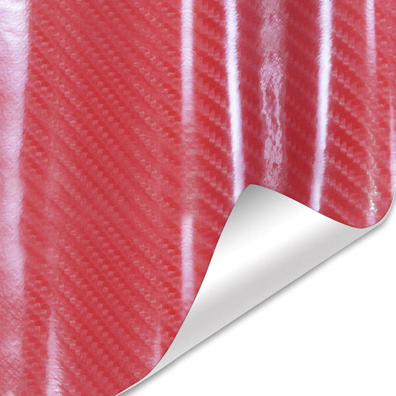 High Glossy 4D Carbon Fiber Wrapped Vinyl