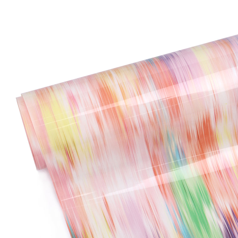 Line Rainbow Heat Transfer Vinyl